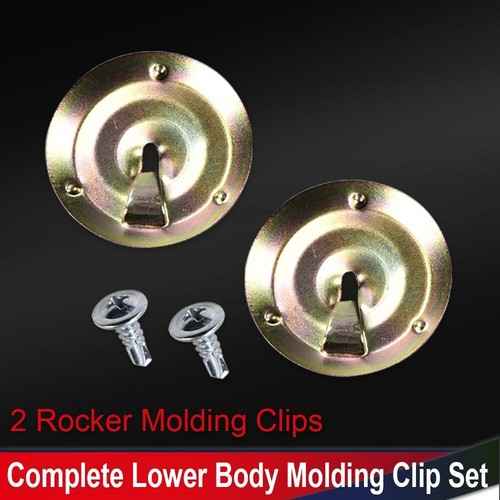 Fit For 81-88 Oldsmobile Cutlass Lower Body Molding Trim Retainer Clip Install - Picture 6 of 11