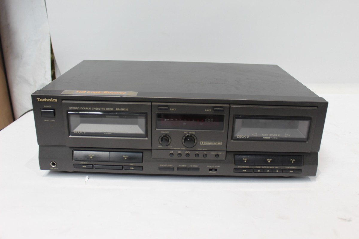 Technics RS-TR212 Stereo Double Cassette Deck | Tested Only