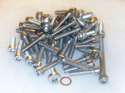 Honda CBR250R CBR300R CMX300 Engine Covers Stainless Steel Allen Bolts kit 41pc - Picture 4 of 6