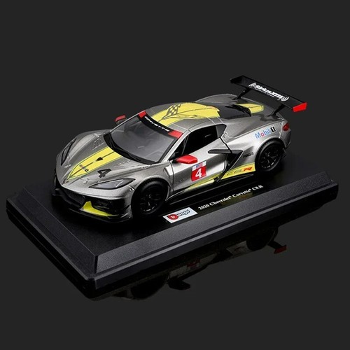 Chevrolet Corvette C8 R 2020 1:24 aleación modelo diecast deportivo coche de carreras juguetes nuevo - Imagen 4 de 6