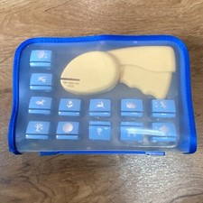 Paper Hole Punch  14 Interchangeable Hole Punch Stamps In Case