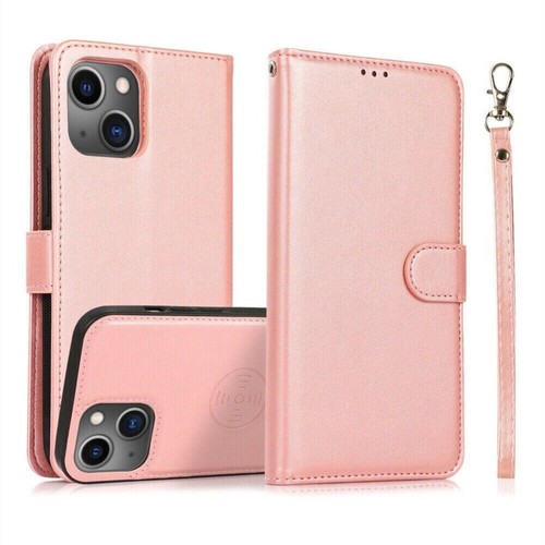 Magnet Leather Case Detachable Wallet Cover For iPhone 16 15 14 13 12 11 Pro Max - Picture 47 of 95