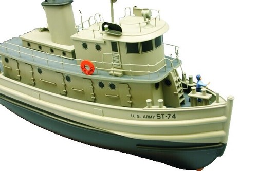 船・ボート SAITO DEEP SEA SALVAGE TUGBOAT\"NEPTUNE\" Saito Steam Tugboat 1/40 