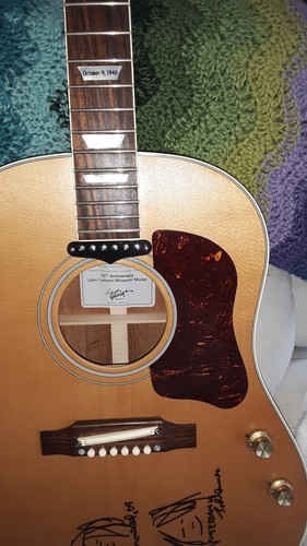 Gibson EJ 160 Peace Guitar acoustic Museum Only 70 Made - Picture 14 of 24