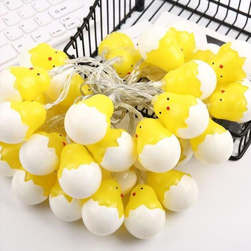 Fairy Lights Easter 1.5m 10 LED Easter Egg Decorative F ✨l Easter Lights S7F4 - Picture 3 of 17