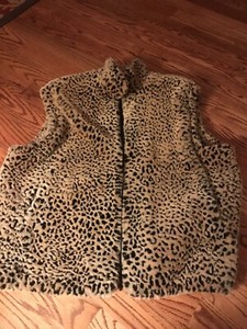 plus size cheetah print jacket