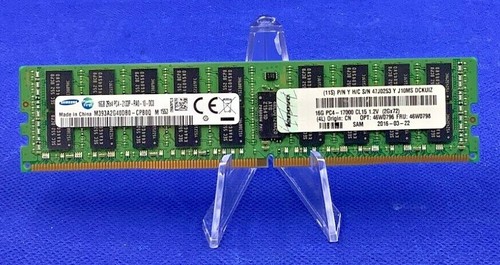 LENOVO 16GB 47J0253 2RX4 PC4-2133P DDR4 MEMORY 46W0798 46W0795 46W0796 - Picture 4 of 5