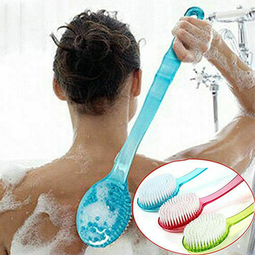 Juego de 3 pieles de lavado de espalda de baño corporal de mango largo - Imagen 1 de 3