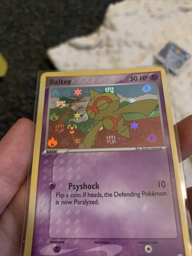Baltoy Pokemon EX Hidden Legends Holo TCG Card 52/101 LP/NM - Picture 9 of 10