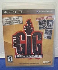 Sony Playstation 3 PS3 Power Gig Rise of the SixString Guitar Music Game CIB