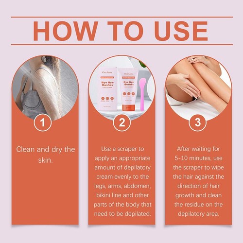 Bye Bye Bush,Bye Bye Bush Hair Removal,Intimate Hair Removal Cream+`~ - Foto 6 di 13