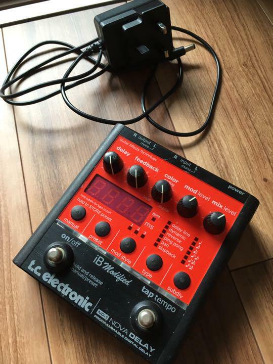Delay iB Modified pedal Used tc electronic Nova From Japan Free Shipping (HYAO) Delay iB Modified pedal Used tc electronic Nova From Japan Free Shipping (HYAO)