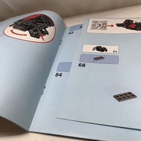 Lego Manual For Set 76086 Knightcrawler Tunnel Attack NO BRICKS