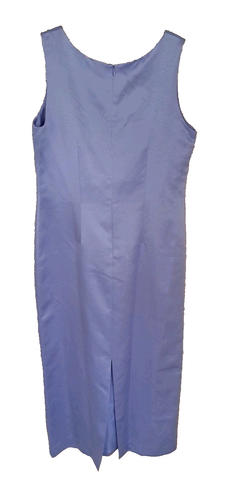 Jessica Howard 2 pc. Maxi Dress Suit Sz.16 Periwinkle Polyester Fully Lined NWT - Picture 21 of 21