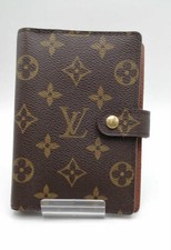 LOUIS VUITTON Agenda PM Monogram R20005 Day Planner Cover Brown【Authentic】good