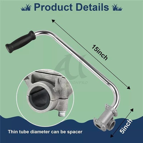 String Trimmer Handle Ergonomic Trimmer Grip Lawn Mower Handle Grip Auxiliary US - Picture 2 of 13