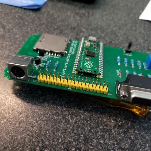Picomite board fully assembled, ,pico basic microcomputer with ps2 and vga out - Picture 2 of 4