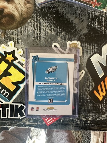 2021 Devonta Smith bewertet Rookie Donruss optische Nummer 261 - Bild 2 von 2
