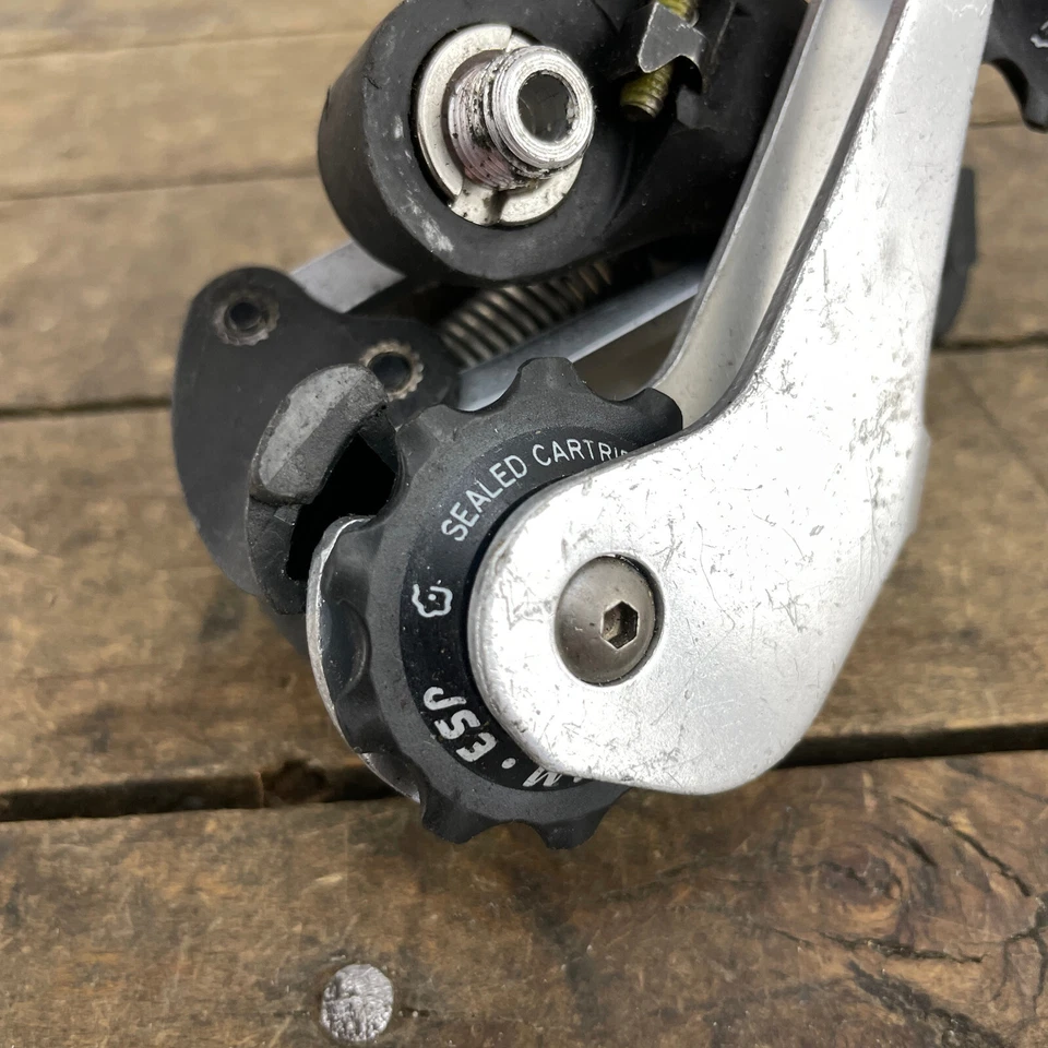 Câmbio traseiro vintage SRAM ESP gaiola longa rolamento selado de carbono 1 2 1 proporção A2 - Imagem 2 de 4