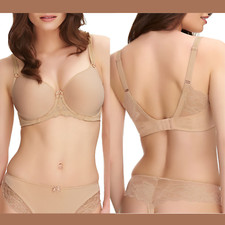 NWD $76 Fantasie Rebecca Underwire Spacer Bra in Sand [ SZ US 32G ] #L694