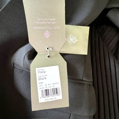 PAISLEY OF LONDON PHILLIP BLACK BLAZER JACKET BOYS SIZE 16 NWT HTF - Picture 13 of 16