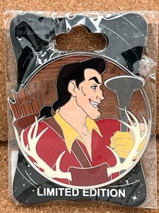 D23 Expo WDI MOG ディズニーピン ピンバッジ　ベル　ガストン PP166452 - WDI - Gaston - Disney Villains - D23 Expo 2024