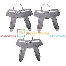 6 PCS Ignition Keys RC10153630 for Kubota Wheel Loader R310 R420 R420S R520