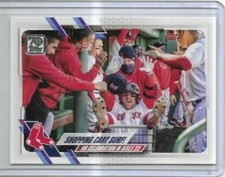2021 Topps #436 Boston Red Sox Shopping Cart Surf