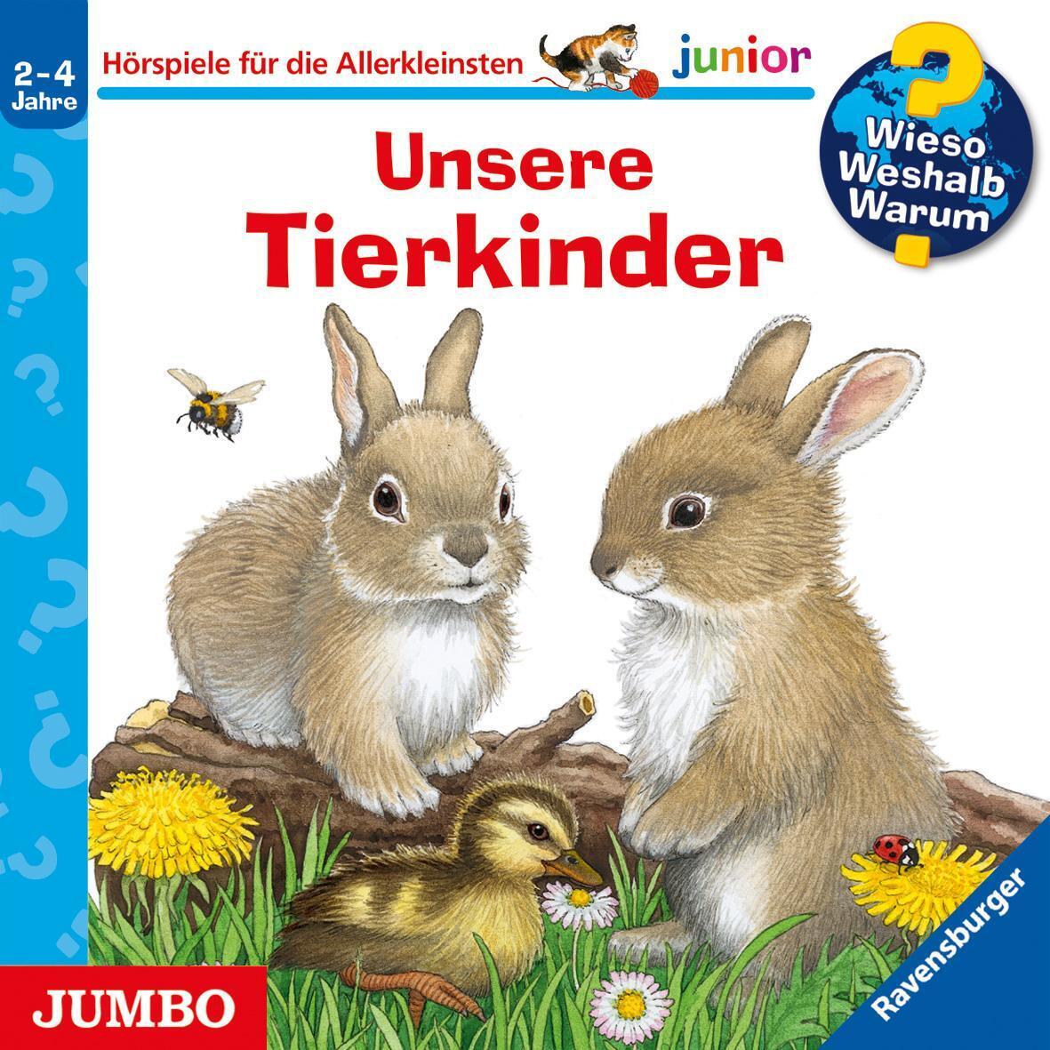 Thumbnail - Wieso? Weshalb? Warum? Junior. Unsere Tierkinder | Frauke Nahrgang |