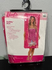 Adult Barbie Box Costume Halloween Pink New Cosplay Super Star Doll Comic Con