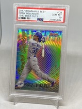 CODY BELLINGER 2017 BOWMAN'S BEST 1997 BEST CUTS PSA 10 DODGERS RC ROOKIE
