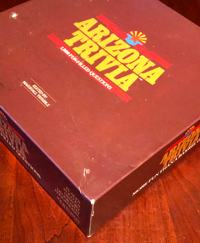 AZ Trivia Board Game - Vintage 1985 Edited By Marshall Trimble - Picture 6 of 15