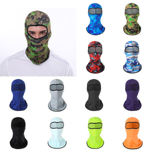 Maschera Viso Balaclava Copertura Bandana Mimetica Cappello Tattico Cappello Biker Collo Gaia Sciarpa - Foto 5 di 26