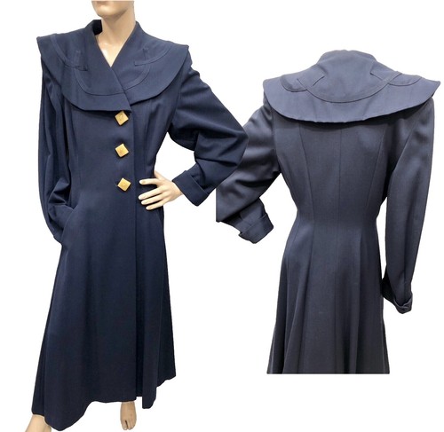 ジャケット・アウター 50s vintage rayon gabardine jacket Used Rayon Gabardine Jacket Size L 50s–60s Lavender Blue