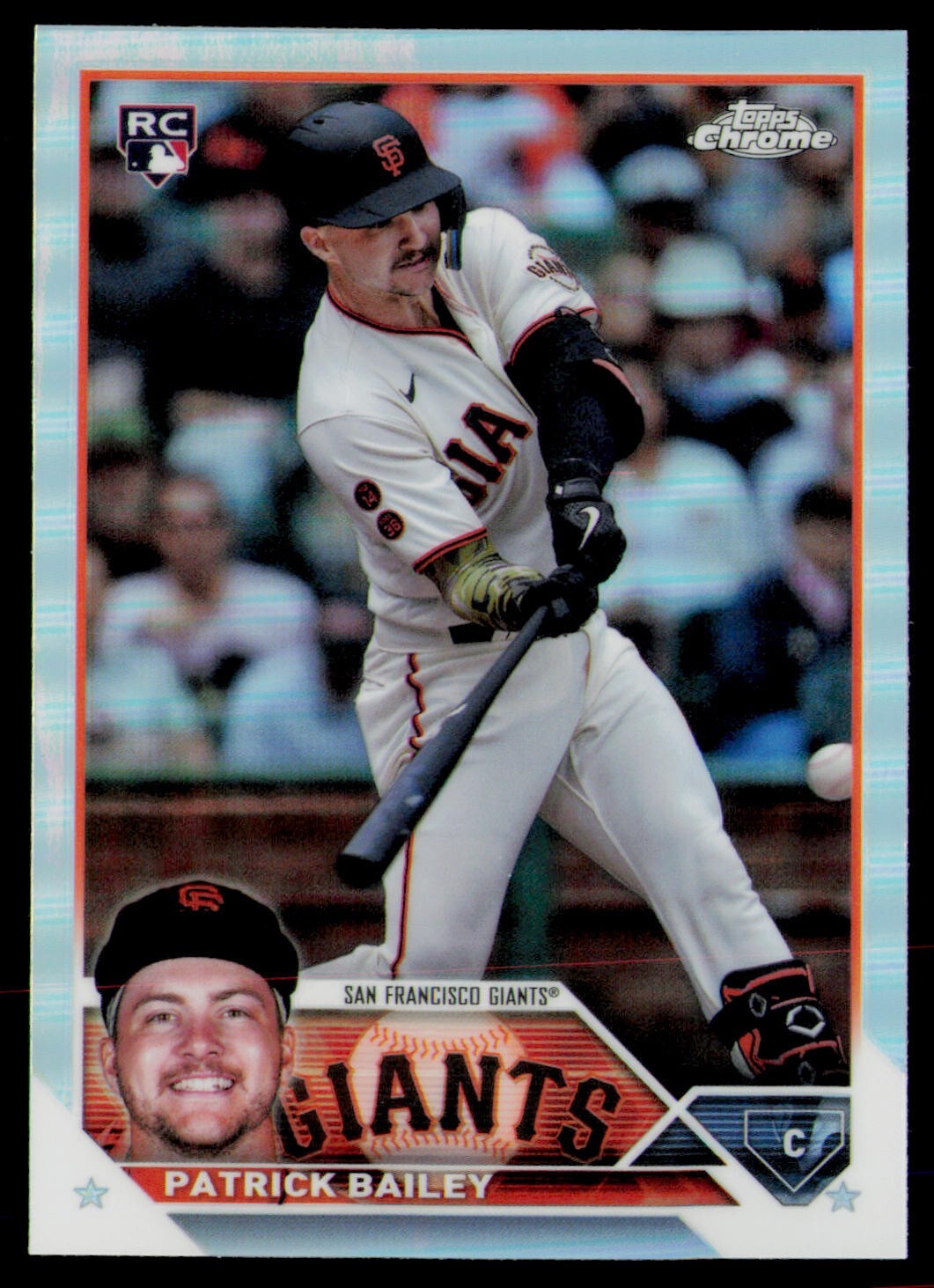 2023 Topps Chrome Update Refractor #USC217 Patrick Bailey (RC) Giants Rookie