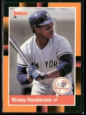 1988 Donruss Baseball's Best #76 Rickey Henderson MT