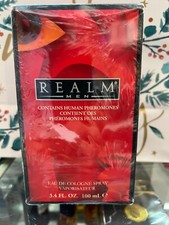 REALM FOR MEN 3.4 OZ/100ML EDC SPRAY NEW IN BOX