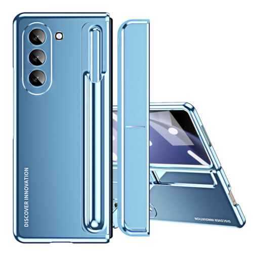 Screen Protector Kickstand w/ Pen For Samsung Galaxy ZFold5/4 Holder Case Cover - Picture 12 of 47