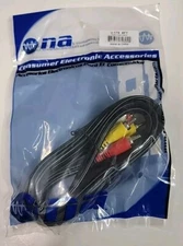 Consumer Electronic Accessories 6 Ft Audio/Video Cable V-175