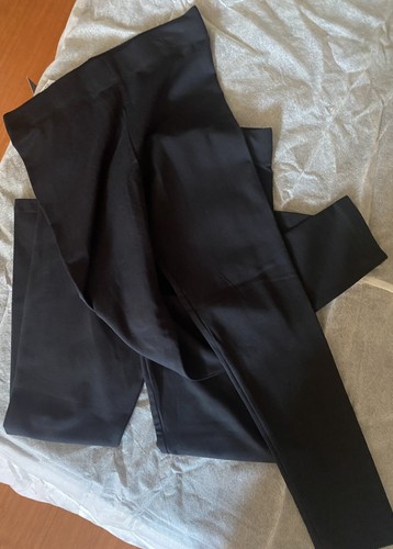 Set 2 Girls Leggings Black Color Full Length Size M(7-8) - Picture 3 of 5