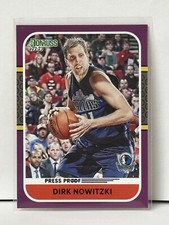 2022-23 Panini Donruss Retro Press Proof Purple #3 Mavericks - DIRK NOWITZKI