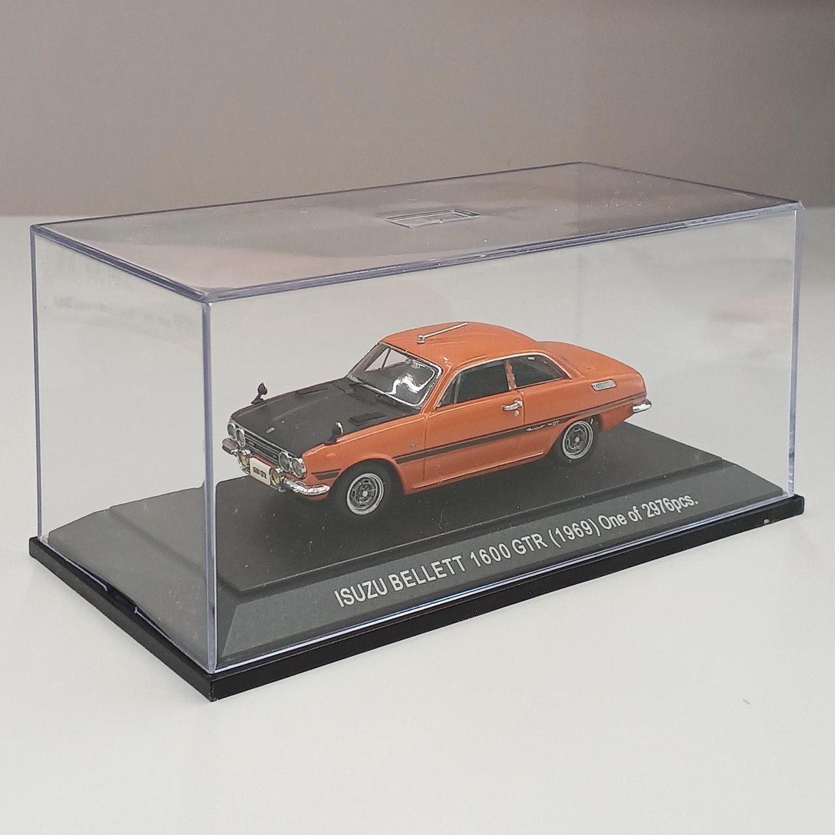 EBBRO Minicar 1/43 ISUZU BELLETT 1600 GTR 1969 Orange Used