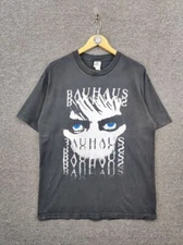 Bauhaus Peter Murphy's Eyes Band Black Unisex Tshirt Reprint S-5XL KH10888