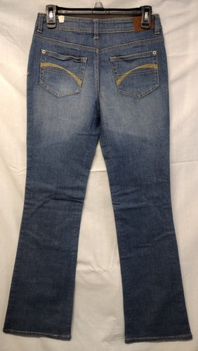 JUSTICE GIRLS 16 REGULAR BOOT CUT SIMPLY LOW BLUE JEANS 5 POCKETS NWT. - Picture 8 of 12