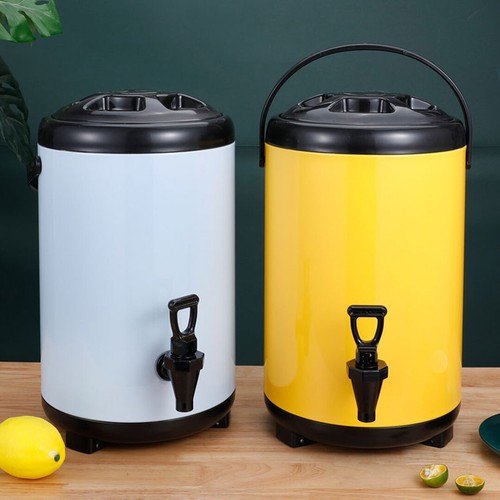 SOGA 8X 18L Stainless Steel Insulated Hot Cold Coffee Milk Tea Barrel Bucket Jug - Picture 9 of 9