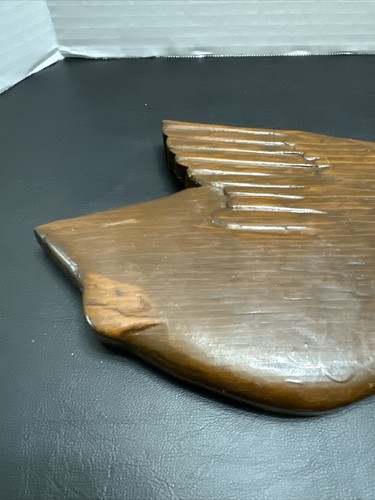 Handmade Wood Carved Duck Goose Wall Decor Camp Cabin - Picture 4 of 7