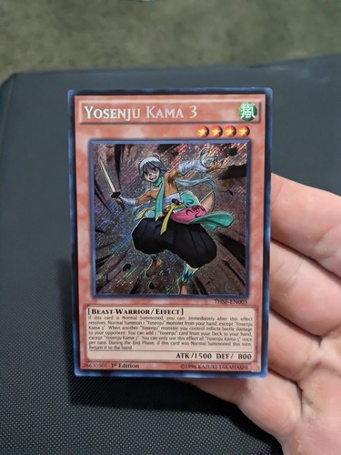 Yosenju Kama 3 (THSF-EN005) - Secret Rare - 1st Edition NM - Picture 1 of 6