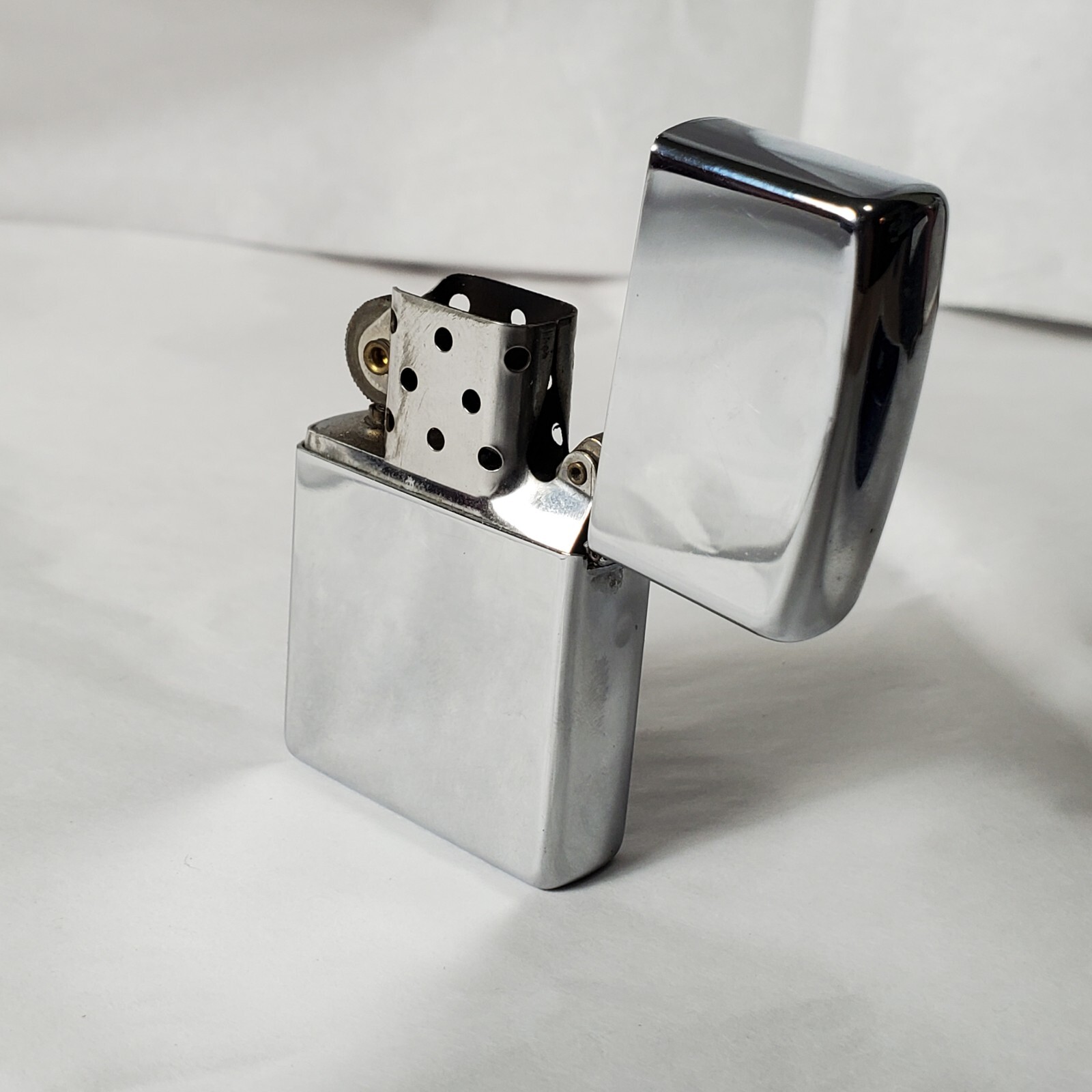 Vintage Metal Zippo XIII Cigarette Lighter USSN VANGUARD (TAG194) US