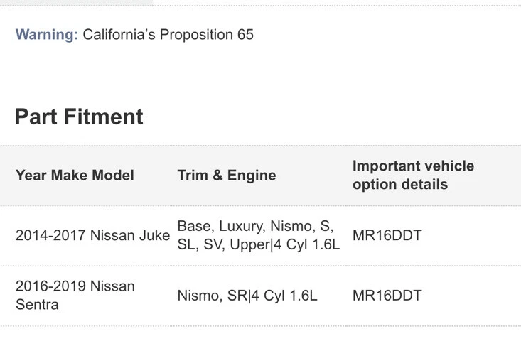 Intercooler Nissan Juke 2014 2015 2016 2017 2016-2019 Sentra Nismo SR 14461bv80b Foto 2 de 4