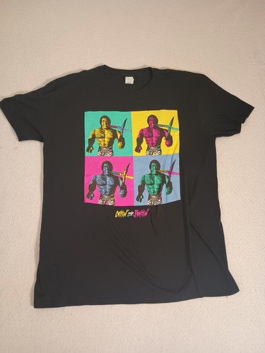 WWF WCW WWE Brutus The Barber Beefcake Cuttin' and Struttin' Men's Shirt Size XL - Picture 2 of 18